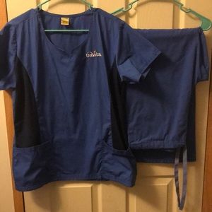 Lot of Davita Scrubs